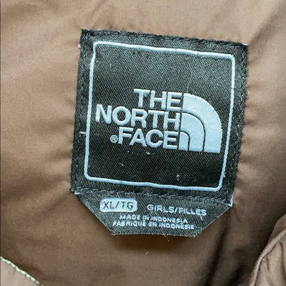 The North Face light green Aconcagua down jacket - Picture 3 of 4